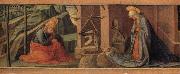 Fra Filippo Lippi The Nativity oil on canvas